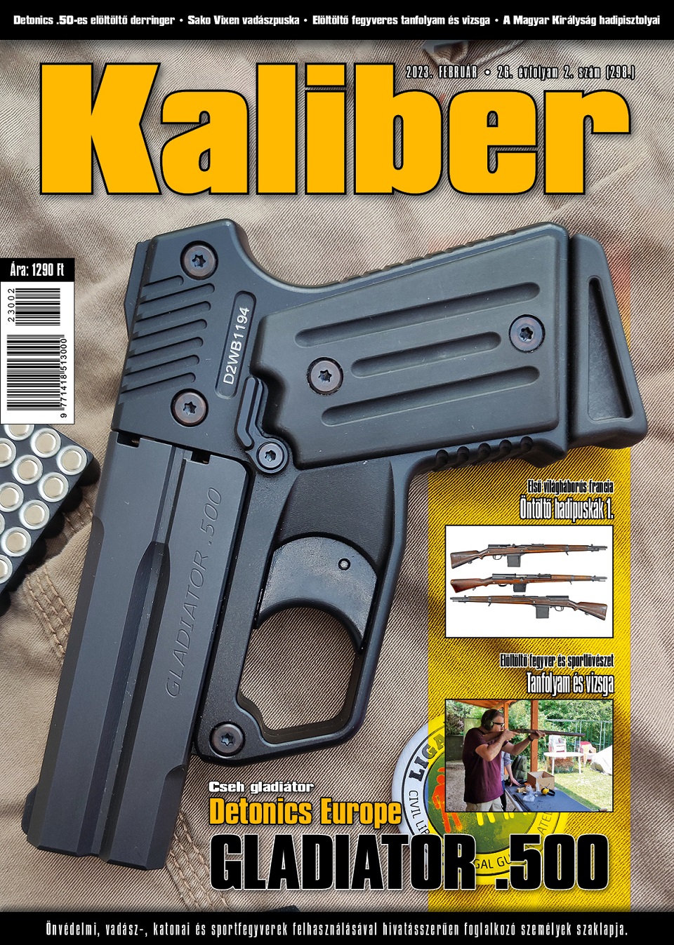 Kaliber Magazin 2023 február (298.)
