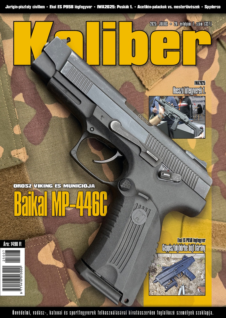 Kaliber Magazin 327. (2025. július)