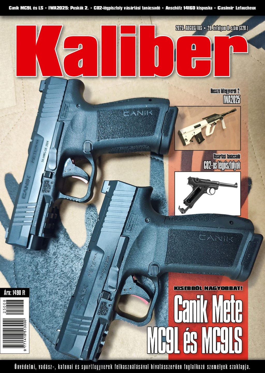 Kaliber Magazin 318. (2025. augusztus)