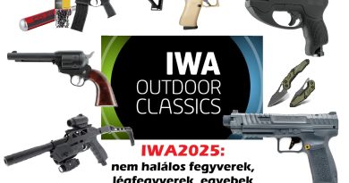 IWA2025 – Nem-halálos fegyverek, légfegyverek, egyéb érdekességek