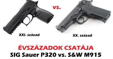 Évszázadok csatája – SIG P320 vs. S&W M915