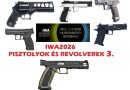 IWA2026 Pisztolyok és revolverek – 3. rész